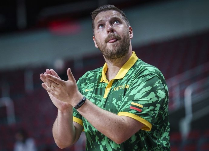 G.Petrauskas išskyrė pralaimėjimo Prancūzijai priežastis (FIBA nuotr.)