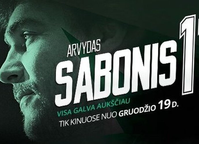 Filmas apie A.Sabonį kinuose pasirodys gruodžio 19 dieną 