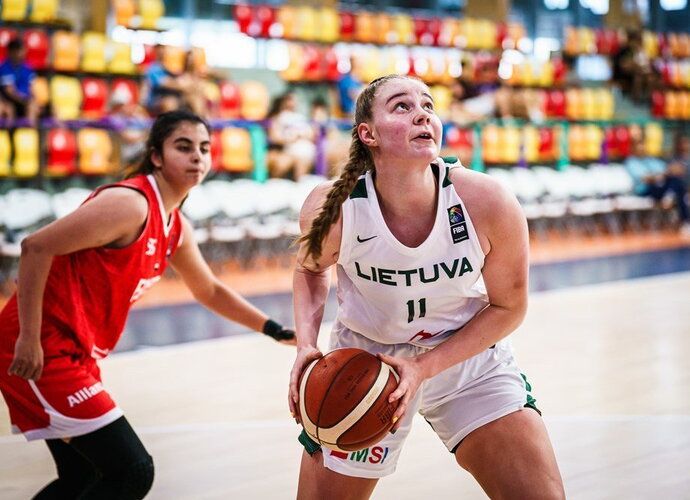 U.Sirtautaitė buvo naudingiausia lietuvių gretose (FIBA nuotr.)