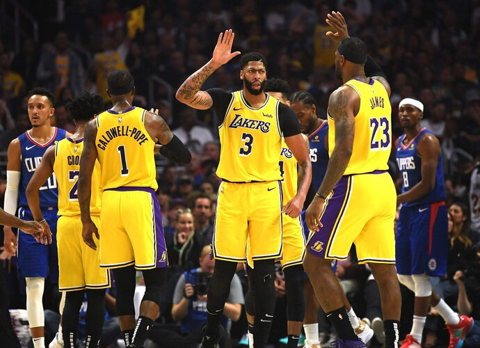 Pagal naują viziją, Los Andželo derbis gali vykti ir NBA finale (Scanpix nuotr.)