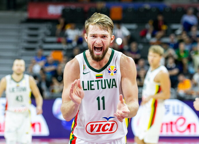 Lietuva dominavo prieš kanadiečius (BNS nuotr.)