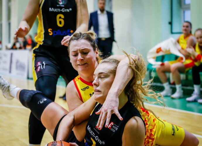 B.Gudelionytei rungtynės baigėsi jau pirmame kėlinyje (Foto: Vytautas Mikaitis)