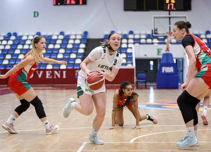 U.Gurevičiūtė nenuvedė iki pergalės (FIBA nuotr.)