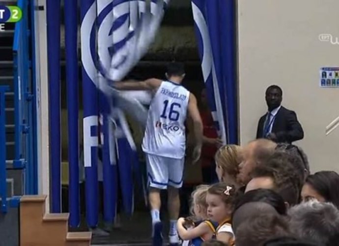 K.Papanikolaou sutrikdė rungtynes