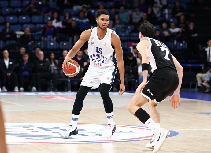 P.J.Dozieras buvo tarp „Anadolu Efes“ lyderių