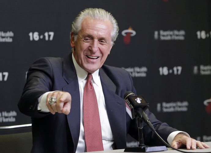 P.Riley sulaukė NBA baudos (Scanpix nuotr.)