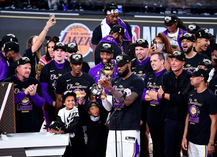 „Lakers“ šiemet tapo čempione (Scanpix nuotr.)