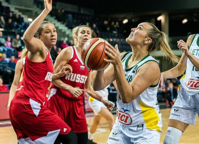 K.Nacickaitės indėlio pergalei nepakako (FIBA Europe nuotr.)