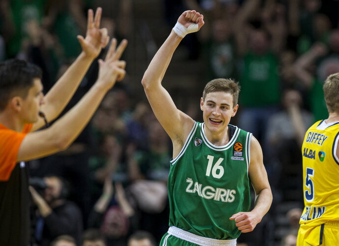 „Žalgiris“ delegavo K.Lukošiūną (BNS nuotr.)