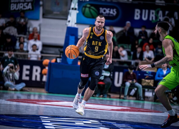 L.Lekavičius prieš Eurolygos klubą buvo solidus (FIBA Europe nuotr.)