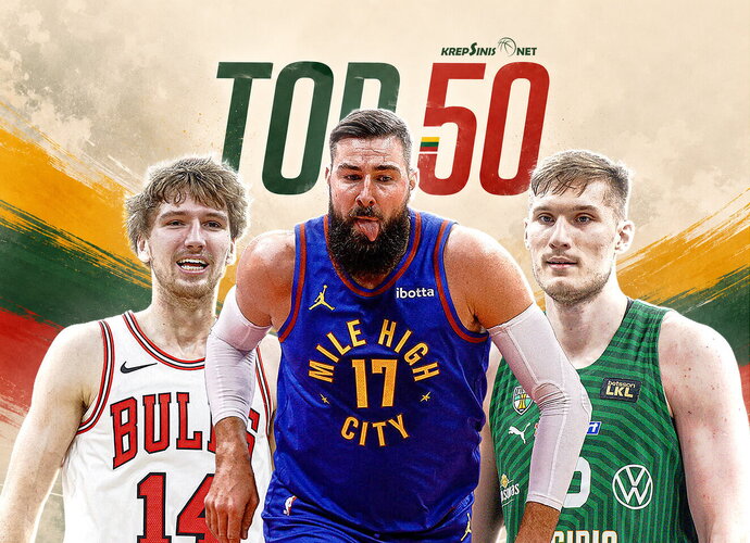 Pirmame penkete – tik „Žalgirio“ ir NBA žaidėjai (Krepsinis.net nuotr.)