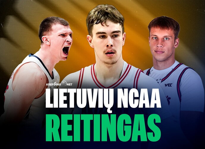 NCAA tobulėja būrys pajėgių lietuvių (Krepsinis.net nuotr.)