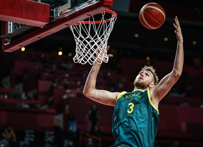 J.Landale'as susižeidė čiurną (FIBA nuotr.)