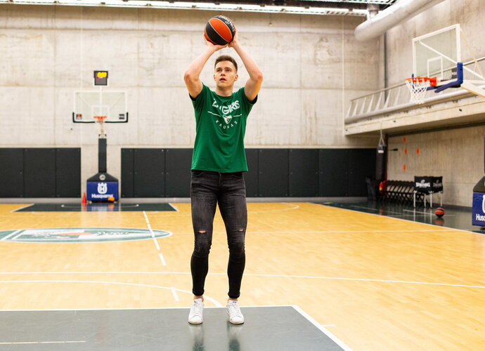 M.Blaževičius keliasi į Kauną (www.zalgiris.lt nuotr.)