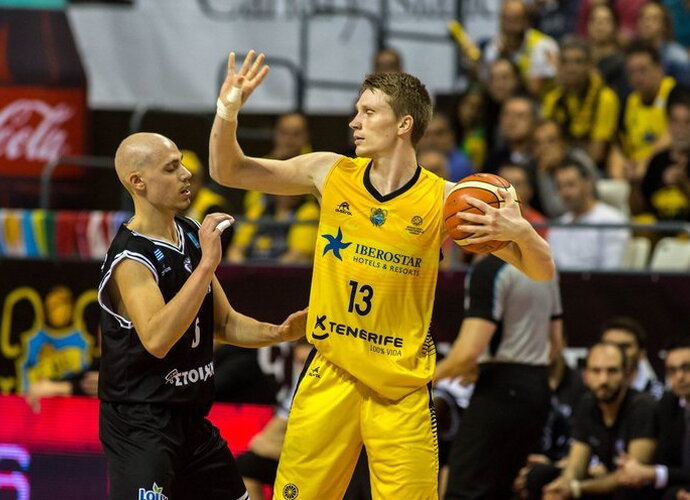 M.Grigoniui gali tekti namų arenoje kelti į viršų FIBA Čempionų lygos taurę