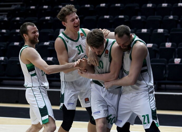 Žalgiriečiai trečiadienį pasiekė įspūdingą pergalę (Euroleague.net)