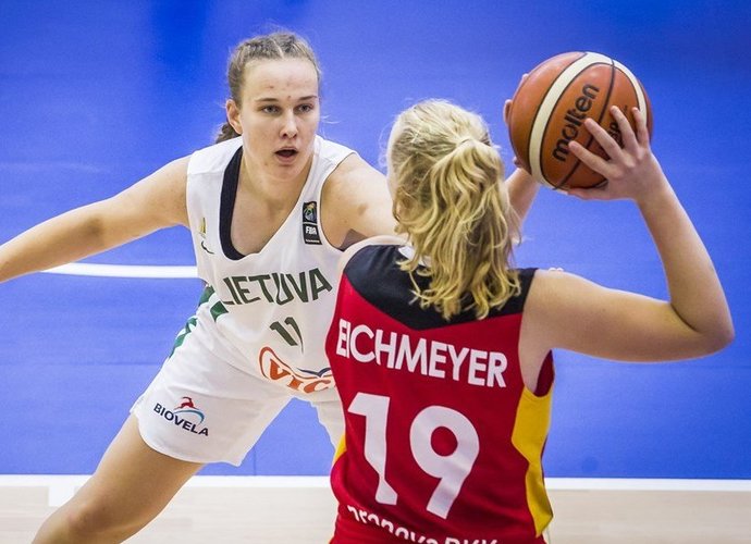 G.Šegždaitė lietuvių gretose vėl buvo geriausia (FIBA Europe nuotr.)