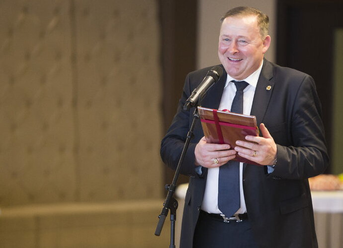 A.Bieliauskas kalbėjo apie komandos prabėgusius metus (www.kavolelis.lt)