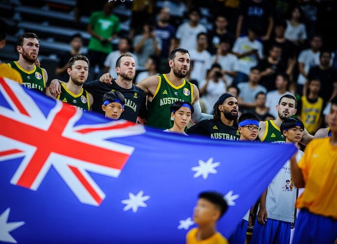 Australija kovos su lietuviais dėl labai svarbaus taško (FIBA nuotr.)