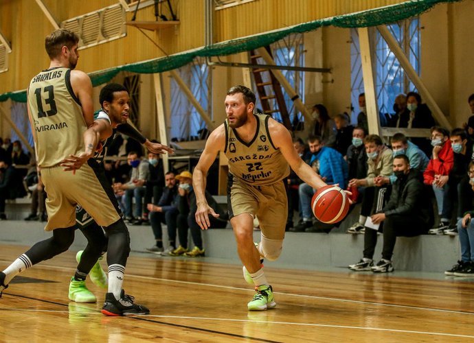 M.Runkauskas vedė į pergalę Gargždų komandą (Foto: Matas Baranauskas)