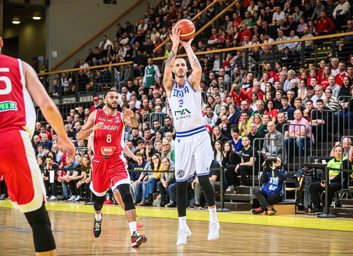 A.Polonara buvo tarp rezultatyviausių italų (FIBA nuotr.)