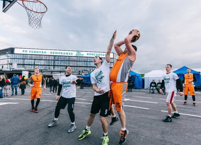 „Žalgirio 3x3“ turnyras vėl drebins Kauną (Lino Žemgulio nuotr.)