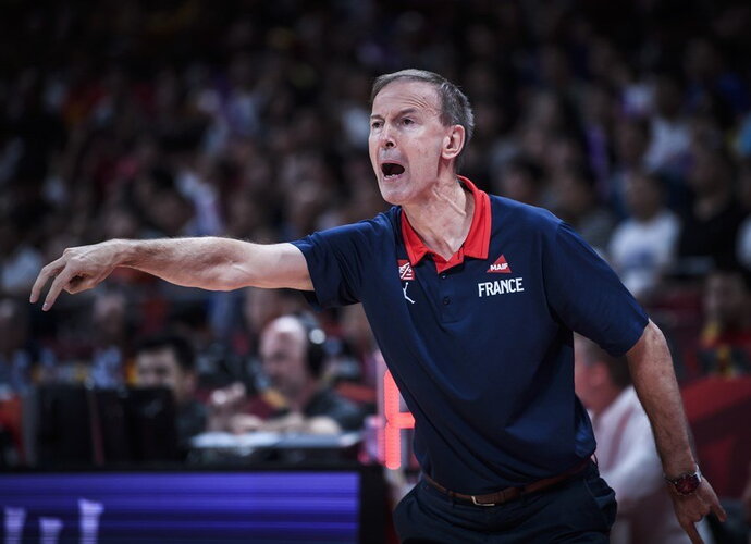 V.Collet toliau vadovaus Prancūzijos rinktinei (FIBA nuotr.)
