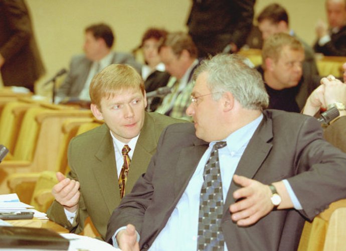 G.Šivickas 2000–2001 metų sezone neturėjo sau lygių (Gintaro Mačiulio nuotr.)