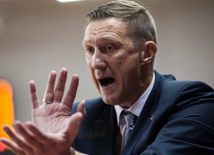 Ž.Urbonas buvo nepatenkintas aukštaūgių kova po krepšiais (BNS nuotr.)
