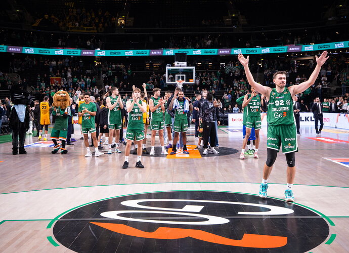 „Žalgirio“ gerbėjai vėl užpildys areną (Foto: „LKL, kurią remia „Betsson“)