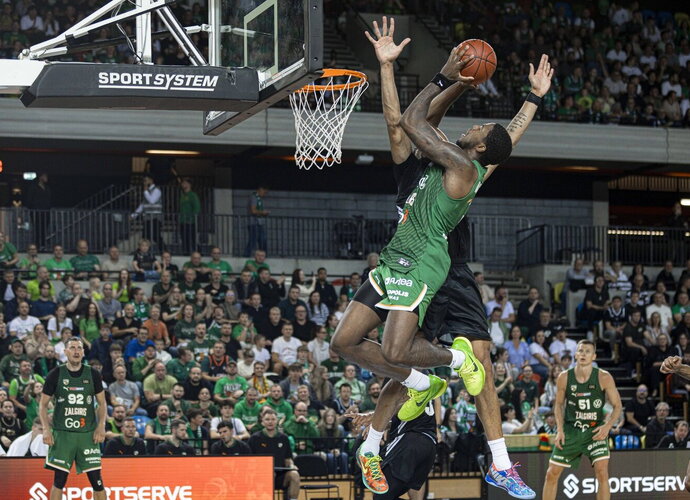 M.Wrightas turėjo problemų su baudų metimais (www.zalgiris.lt nuotr.)