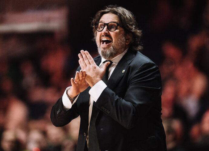 A.Trinchieri džiaugėsi patekimu į finalą („Betsafe-LKL“ nuotr.)