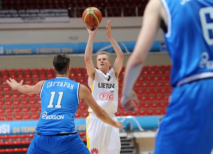 K.Žemaitis vedė komandą į pergalę (FIBA Europe nuotr.)