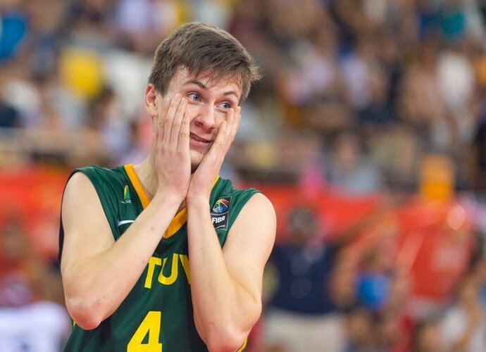 Jaunių rinktinės gynėjas D.Vilys – vienas „Lietuvos ryto“ dublerių lyderių (FIBA Europe nuotr.)