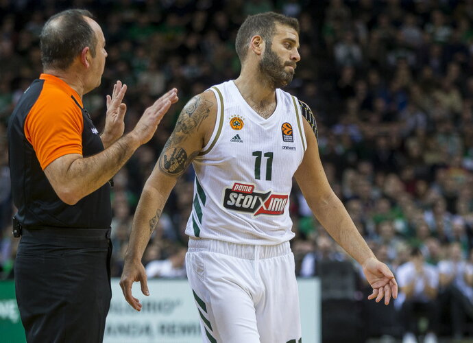 N.Pappas grįžta į Atėnų klubą (BNS nuotr.)