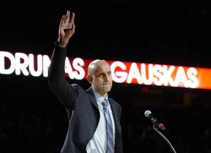 Ž.Ilgauskas Lietuvos rinktinėje sužaidė vos tris mačus (Scanpix nuotr.)