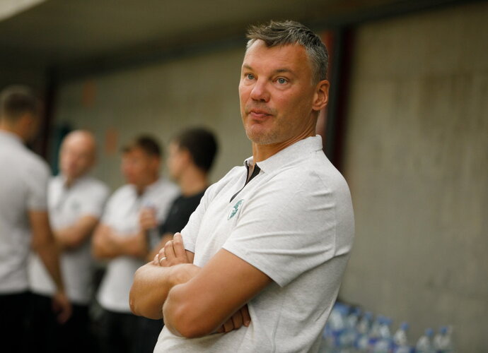 Š.Jasikevičius nemano, kad „Baskonia“ yra neparanki (BNS nuotr.)