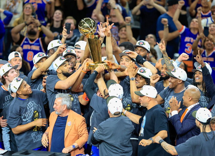 „Knicks“ tapo NBA čempionais (EPA-ELTA nuotr.)