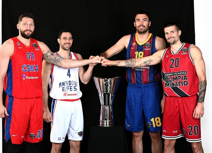 Eurolygos klubų kapitonai (Euroleague.net)