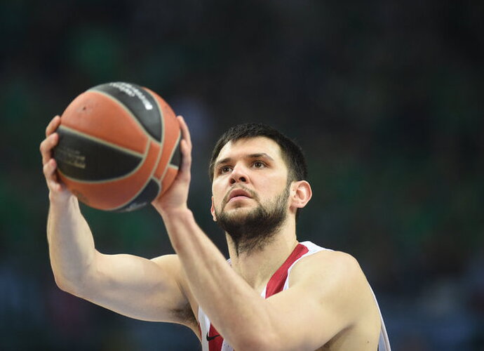 K.Papanikolaou pataikė svarbiausią mačo metimą (Fotodiena.lt)