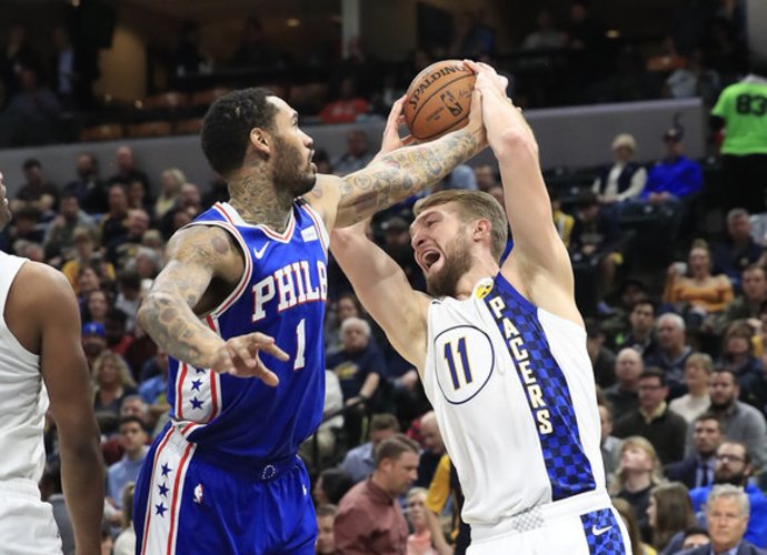 D.Sabonis atkovojo net 16 kamuolių (Scanpix nuotr.)