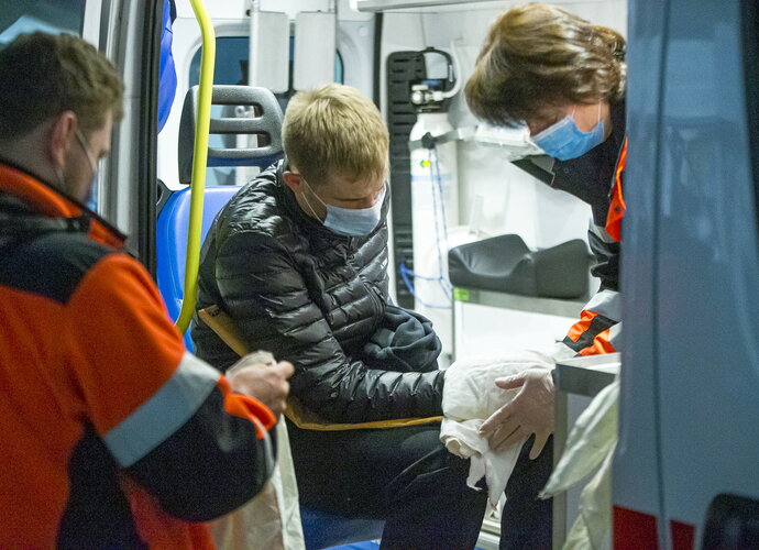 V.Kariniauskas patyrė traumą (BNS nuotr.)