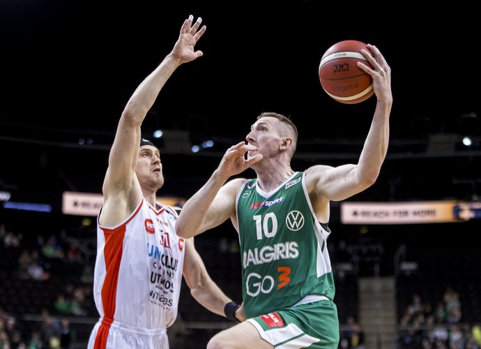 Žalgiriečiai yra per pergalę nuo laimėto LKL reguliariojo sezono (LKL nuotr.)