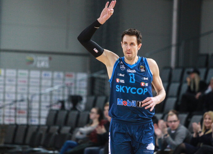 40-metis M.Lukauskis net nedvejojo dėl karjeros pratęsimo (BNS nuotr.)