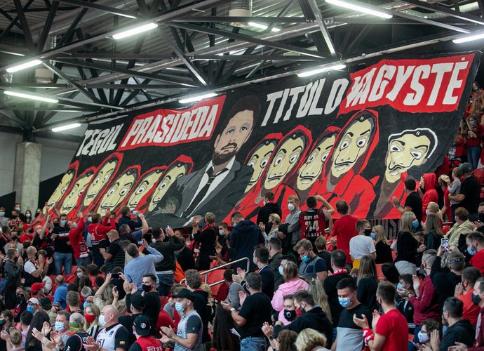 „Ryto“ ištikimiausi sirgaliai derbyje nepasirodys (BNS nuotr.)