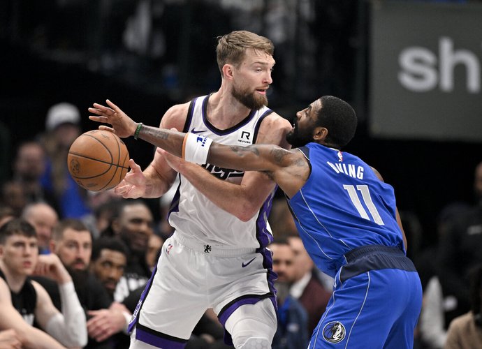 D.Sabonis taikėsi į trigubą dublį (Scanpix nuotr.)