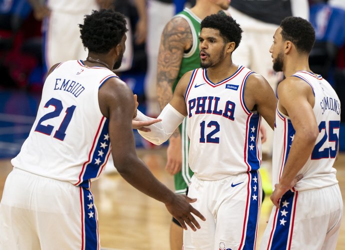 „76ers“ laimėjo geru žaidimu ketvirtajame kėlinyje (Scanpix nuotr.)