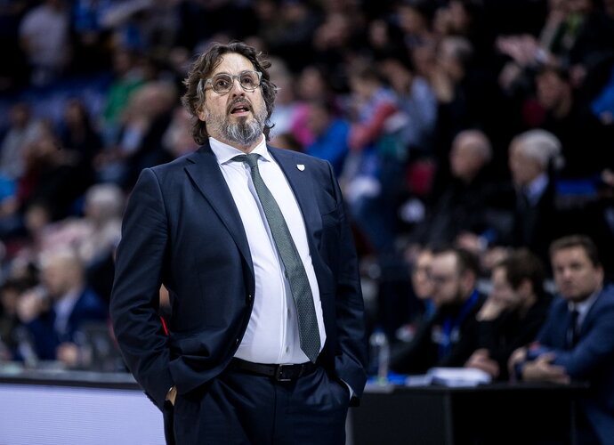 A.Trinchieri kausis dėl pirmojo trofėjaus Lietuvoje („Betsafe-LKL“ nuotr.)