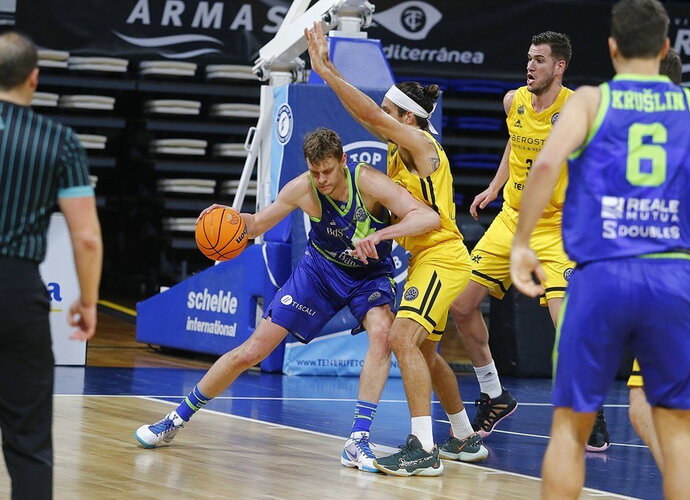 E.Bendžiui rungtynės nesusiklostė (FIBA Europe nuotr.)