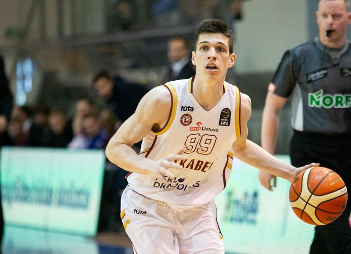 M.Valinskas susiejo ateitį su Panevėžio klubu (BNS nuotr.)